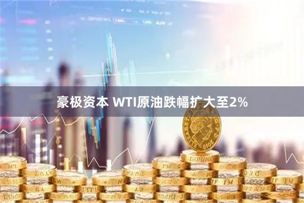 豪极资本 WTI原油跌幅扩大至2%