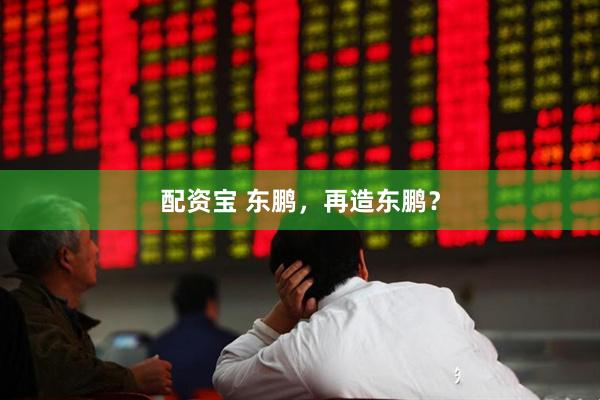 配资宝 东鹏，再造东鹏？